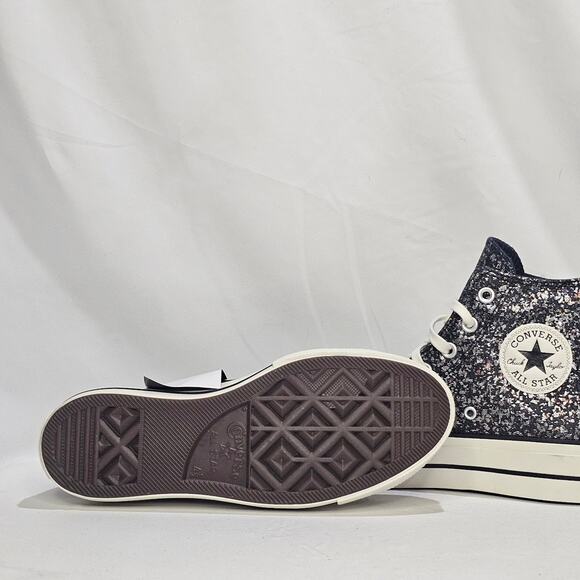 Converse Women CTAS Lift Platform Canvas High Top Sneakers Size 9 A09551C NWT - Picture 7 of 8